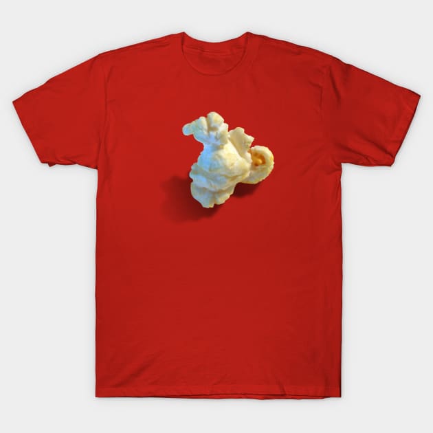 Popcorn T-Shirt by geekywhiteguy